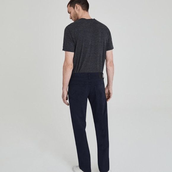 AG ADRIANO GOLDSCHMIED The Graduate Jeans 38 x 34 Navy - Picture 3 of 11